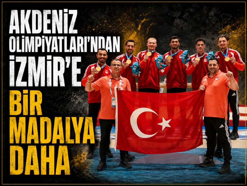 Akdeniz Olimpiyatları’ndan İzmir’e bir madalya daha