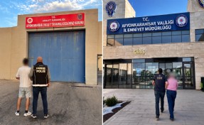 Aranan 2 hükümlü yakalandı