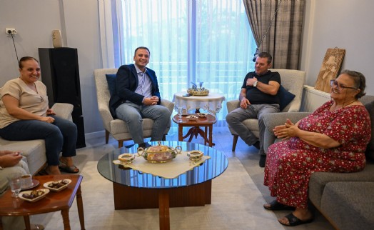 Başkan Eşki’den vefa ziyareti