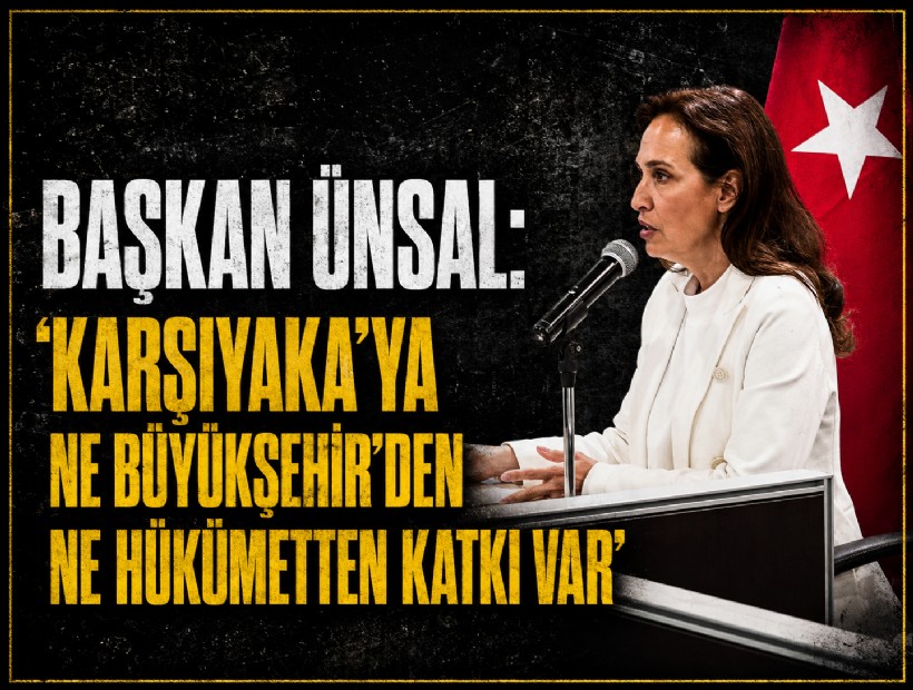 Başkan Ünsal: 'Karşıyaka'ya ne Büyükşehir’den ne hükümetten katkı var'