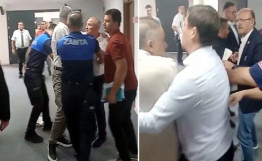 Belediye meclisinde ortalık karıştı! 'Sen kimsin lan'