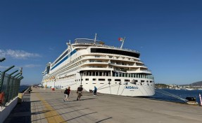 Bodrum’a deniz yoluyla 2 bin 243 turist geldi