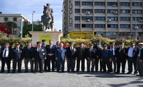 Bornova'da 19 Eylül Gaziler Günü törenle kutlandı
