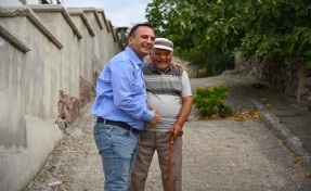 Bornova'dan Atatürk Mahallesi'ne çifte merdiven