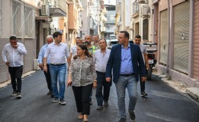 Bornova'nın asfalt hamlesi sürüyor