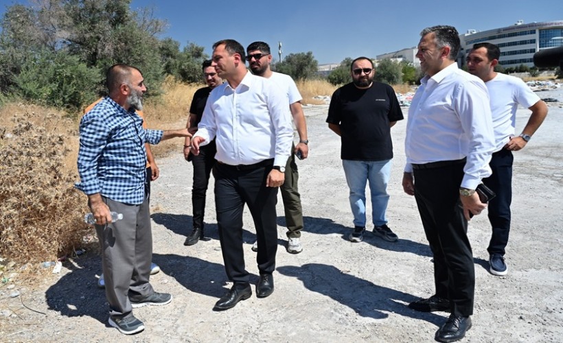 Bornova’da kaçak molozla topyekün mücadele; Başkan Eşki’den çağrı