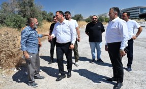 Bornova’da kaçak molozla topyekün mücadele; Başkan Eşki’den çağrı
