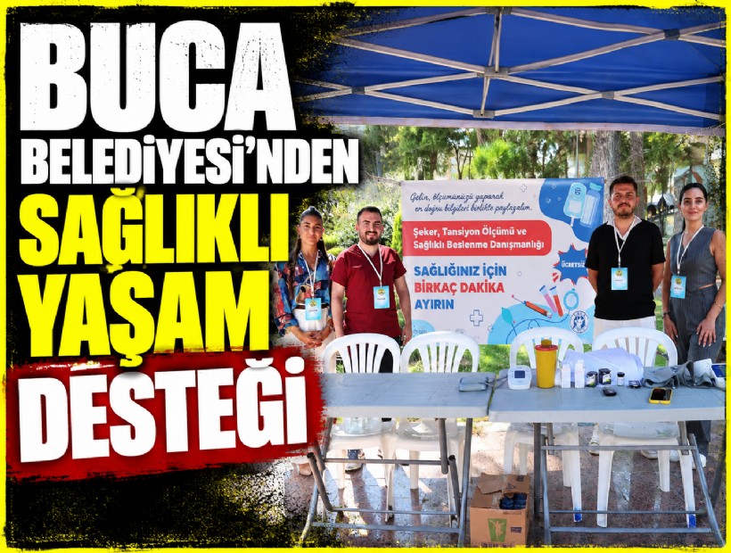 Buca Belediyesi’nden sağlıklı yaşam desteği