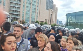 Çağlayan Adliyesi önünde polis müdahalesi: Çok sayıda gözaltı var!