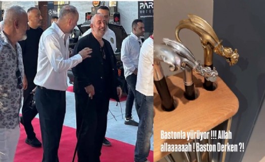 Cem Yılmaz’ın bastonlu görüntülerine yanıt: Baston derken!?