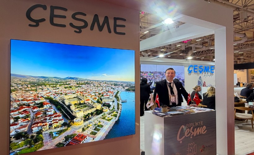 Çeşme standı Uluslararası İstanbul Turizm Fuarı’nda yoğun ilgi gördü