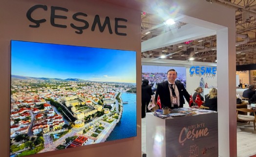 Çeşme standı Uluslararası İstanbul Turizm Fuarı’nda yoğun ilgi gördü