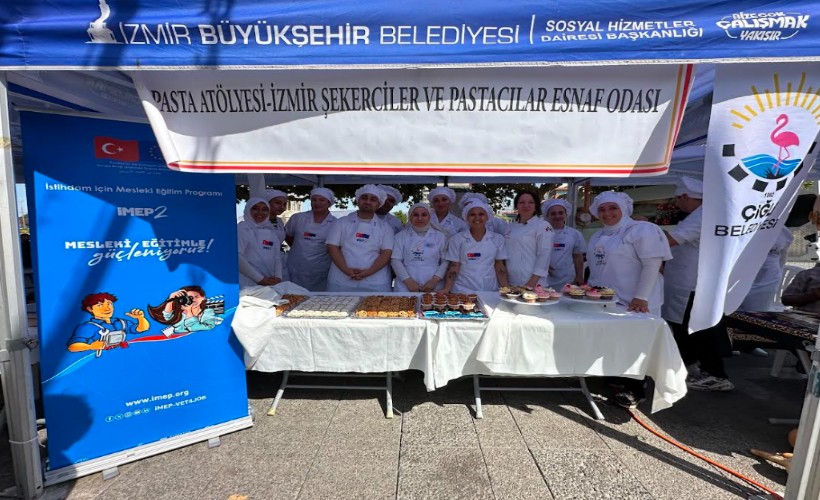 Çiğli’nin meslek kursiyerleri Ahilik Haftası’nda hünerlerini sergiledi