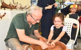 Çömlek Festivali'nde dünyaca ünlü eller yarıştı