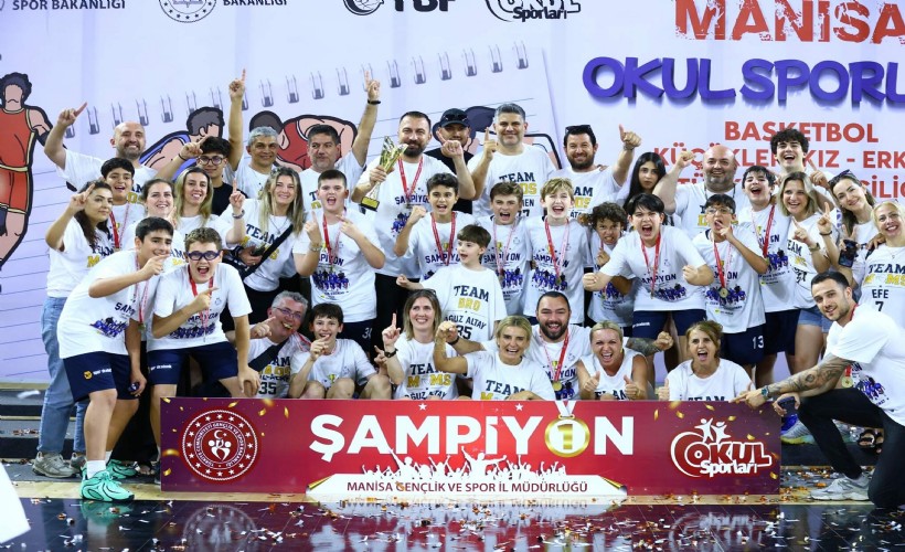Devlet okulundan büyük başarı: Basketbolda Türkiye şampiyonluğu