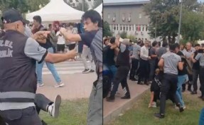 Ege Üniversitesi'nde stant açan öğrenciler gözaltına alındı