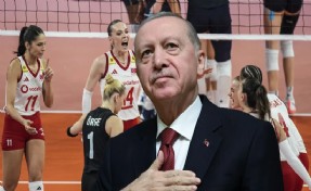 Erdoğan'dan Filenin Sultanları'na tebrik mesajı