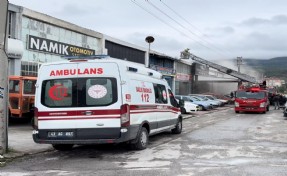 Galericiler Sitesi’nde yangın: 2 işletme zarar gördü
