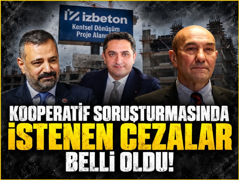 İzmir'deki kooperatif soruşturmasında şüpheliler için istenen cezalar belli oldu