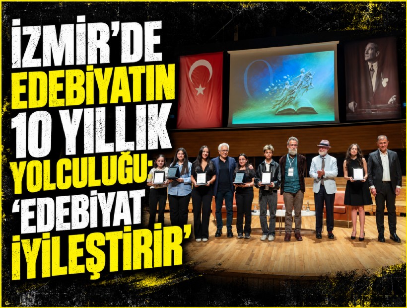 İzmir’de edebiyatın 10 yıllık yolculuğu: 'edebiyat iyileştirir'