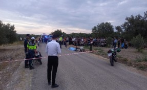 Kamyonetin çarptığı motosikletli öldü