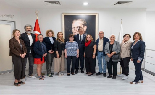 Kardeş şehirler buluştu! Başkan Tugay: Elimden ne geliyorsa yapmaya hazırım