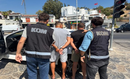 Kırmızı bültenle aranan şüpheli, Bodrum'da yakalandı