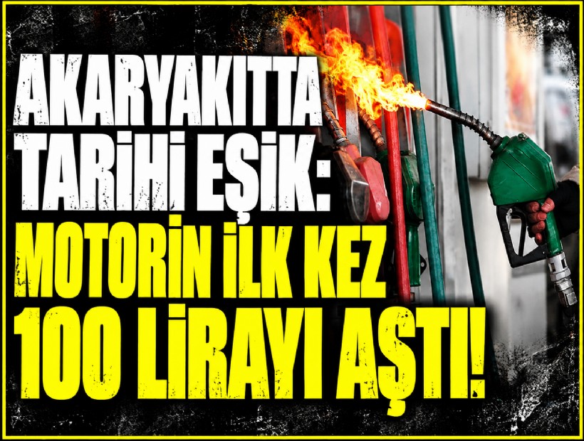 Kritik eşik aşıldı: Motorin ilk kez 3 haneli rakamlara ulaştı