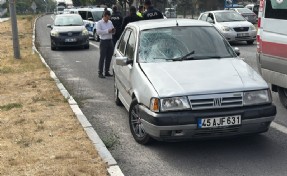 Kütahya’da otomobilin çarptığı 2 yaya, yaralandı