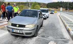 Kütahya’da taksicilerin yakalattığı korsan taksiciye 100 bin lira ceza