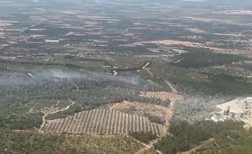 Manisa Soma’da alevler yükseldi: Yangın 2,5 saatte kontrol altına alındı