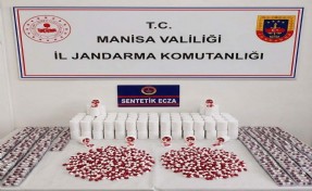 Manisa’da sentetik hap operasyonu