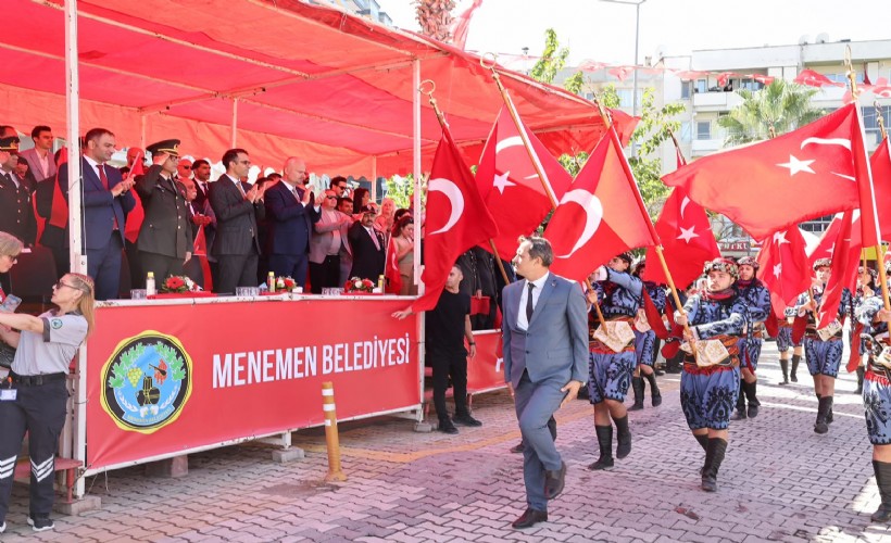 Menemen’de 104. yıl kurtuluş coşkusu