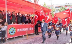 Menemen’de 104. yıl kurtuluş coşkusu