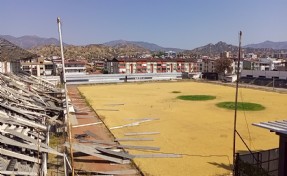 Nazilli'nin tarihi stadı yıkılıyor