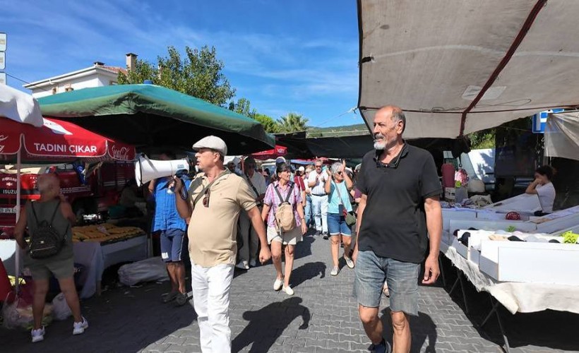 Saniye Bora Fıçı'ya pazaryerinde protesto