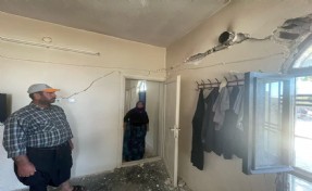 Şanlıurfa’daki 5,4’lük depremde evler hasar gördü: Duvarlarda çökmeler oluştu