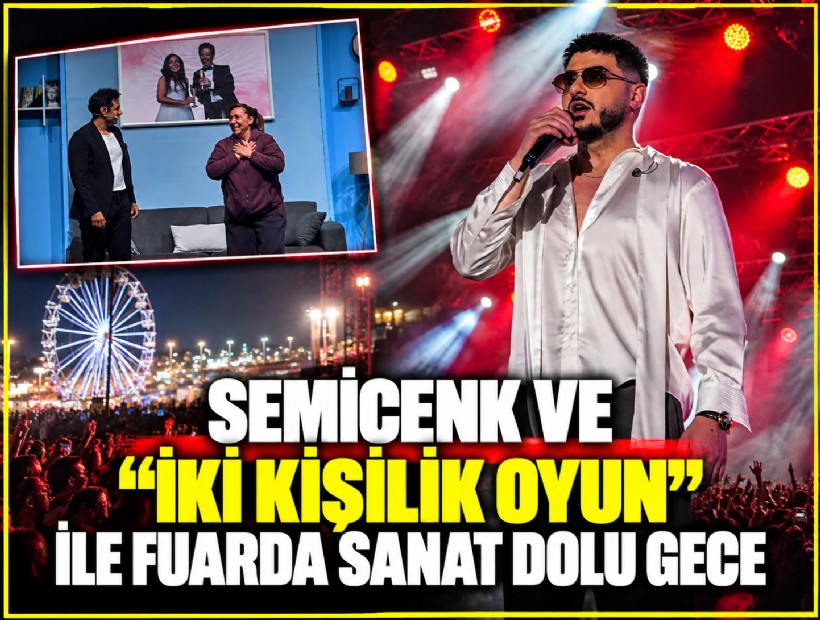 Semicenk ve İki Kişilik Oyun ile fuarda sanat dolu gece