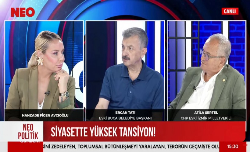 CHP'li Sertel ve Tatı’dan NEO TV ekranlarında Cemil Tugay’a mesaj: Artık net ol!