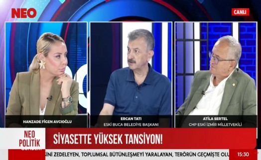 CHP'li Sertel ve Tatı’dan NEO TV ekranlarında Cemil Tugay’a mesaj: Artık net ol!