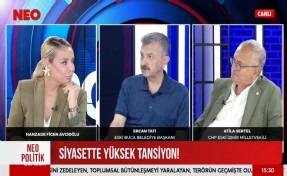 CHP'li Sertel ve Tatı’dan NEO TV ekranlarında Cemil Tugay’a mesaj: Artık net ol!