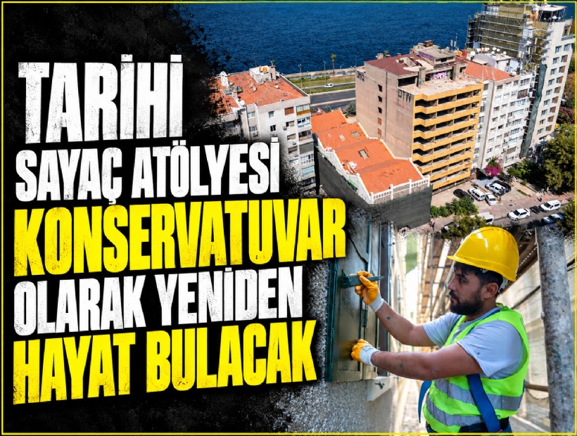 Tarihi Sayaç Atölyesi konservatuvar olarak yeniden hayat bulacak