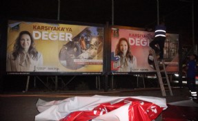 Tugay - Ünsal gerilimi sürüyor: Afişlerini söktü, ceza kesti!