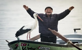 Yaren Leylek ve Adem amcanın dostluğu İzmir Sanat’ta