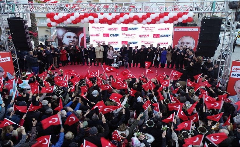 Çalkaya'ya sevgi seli