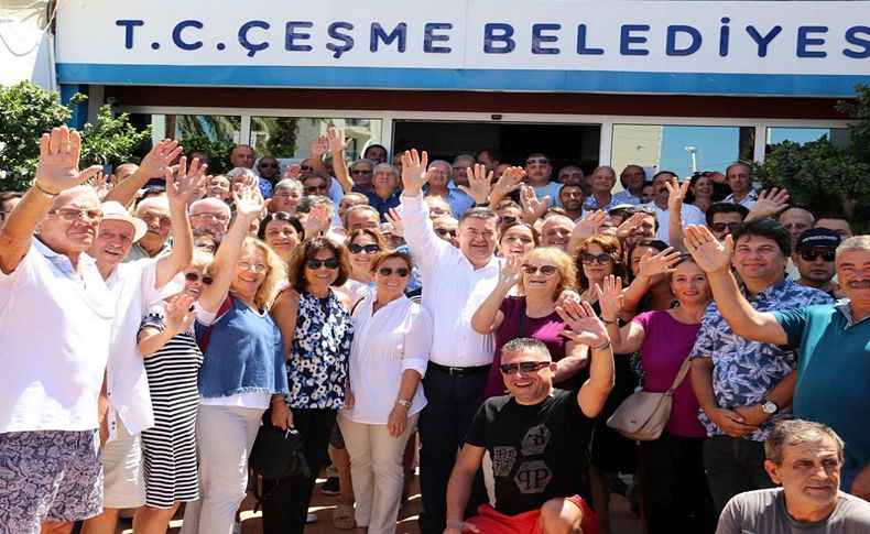 'Çeşme Çeşme olalı böyle kutlama görmedi'