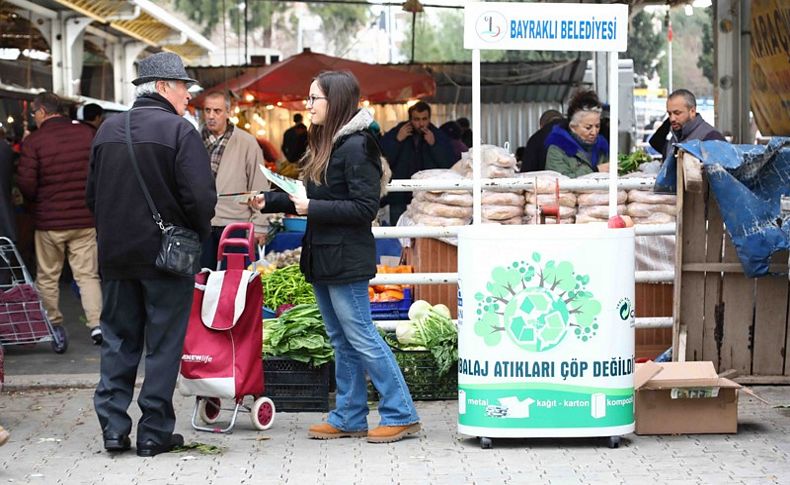 'Çöpe atmayın, geri dönüşüme kazandırın'