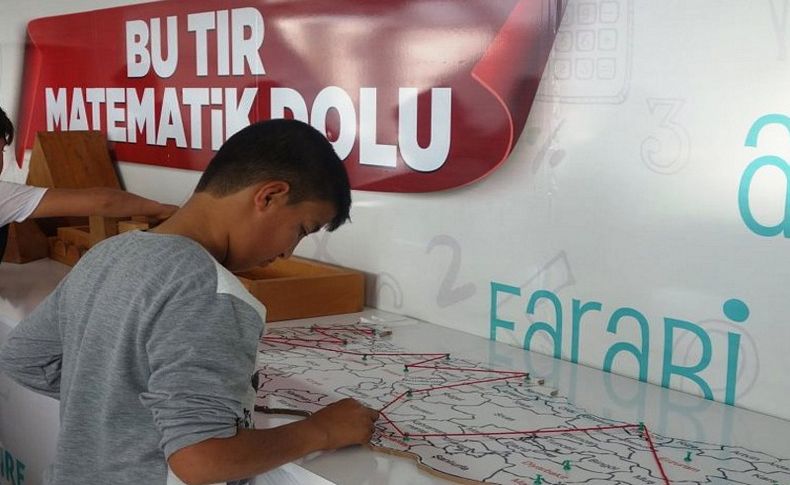 'Herkes İçin Matematik' tırı Bornova'ya geliyor