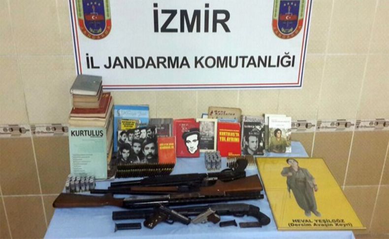 İzmir'de jandarmadan terör operasyonu
