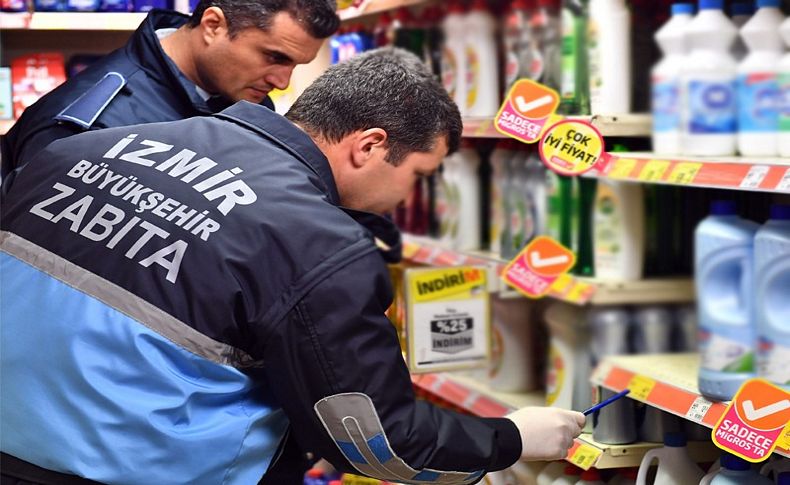 İzmir’de zabıtadan fahiş fiyat denetimi